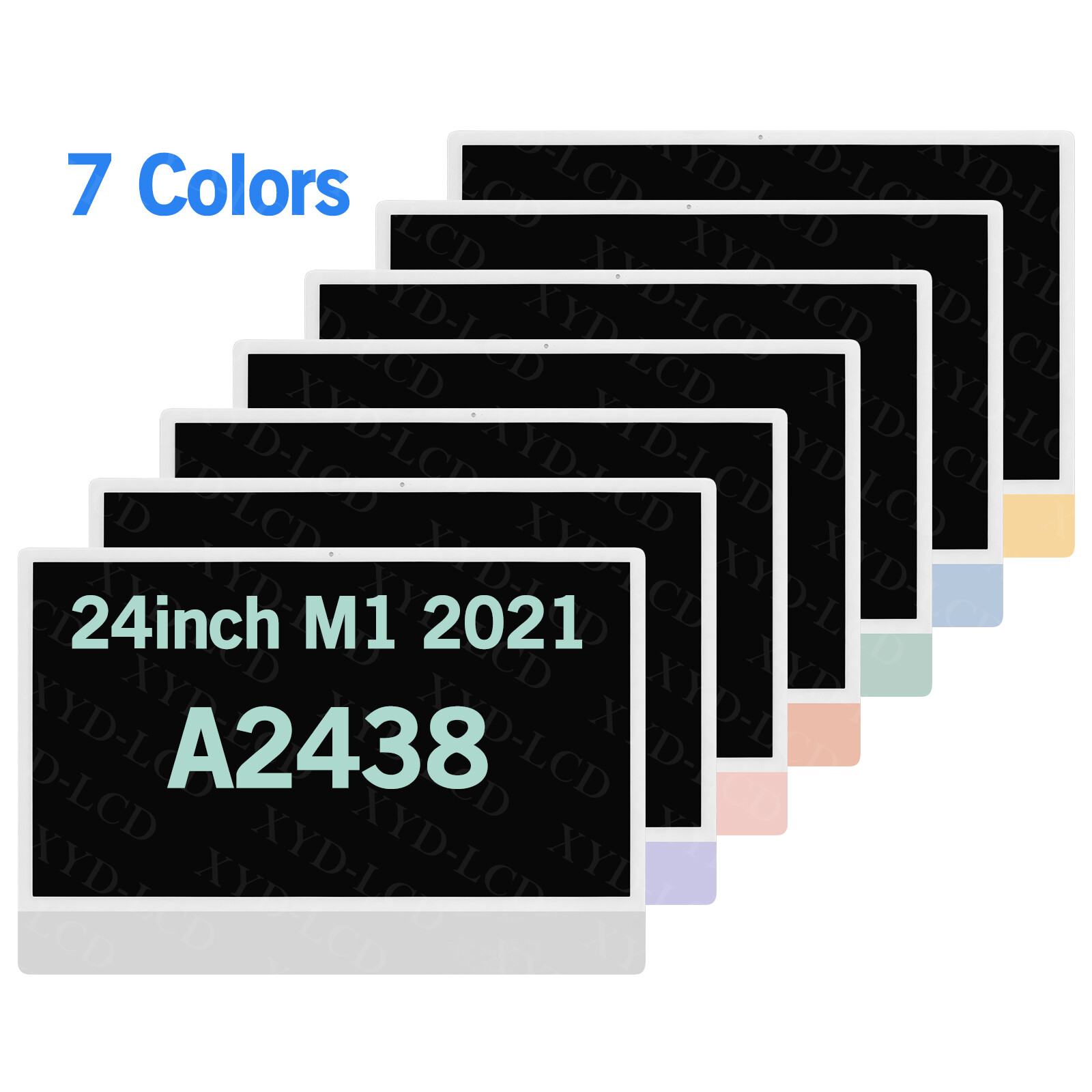 For Apple iMac 24″ 2021 M1 A2438 Retina Full LCD Screen Display EMC3663 Assembly