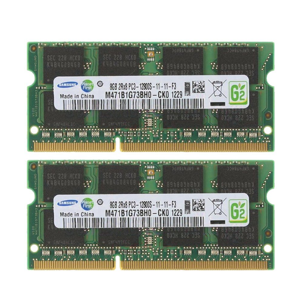 Samsung 16GB 2x8GB 4GB DDR3 1600MHz PC3-12800S SODIMM 204Pin Notebook Memory LOT