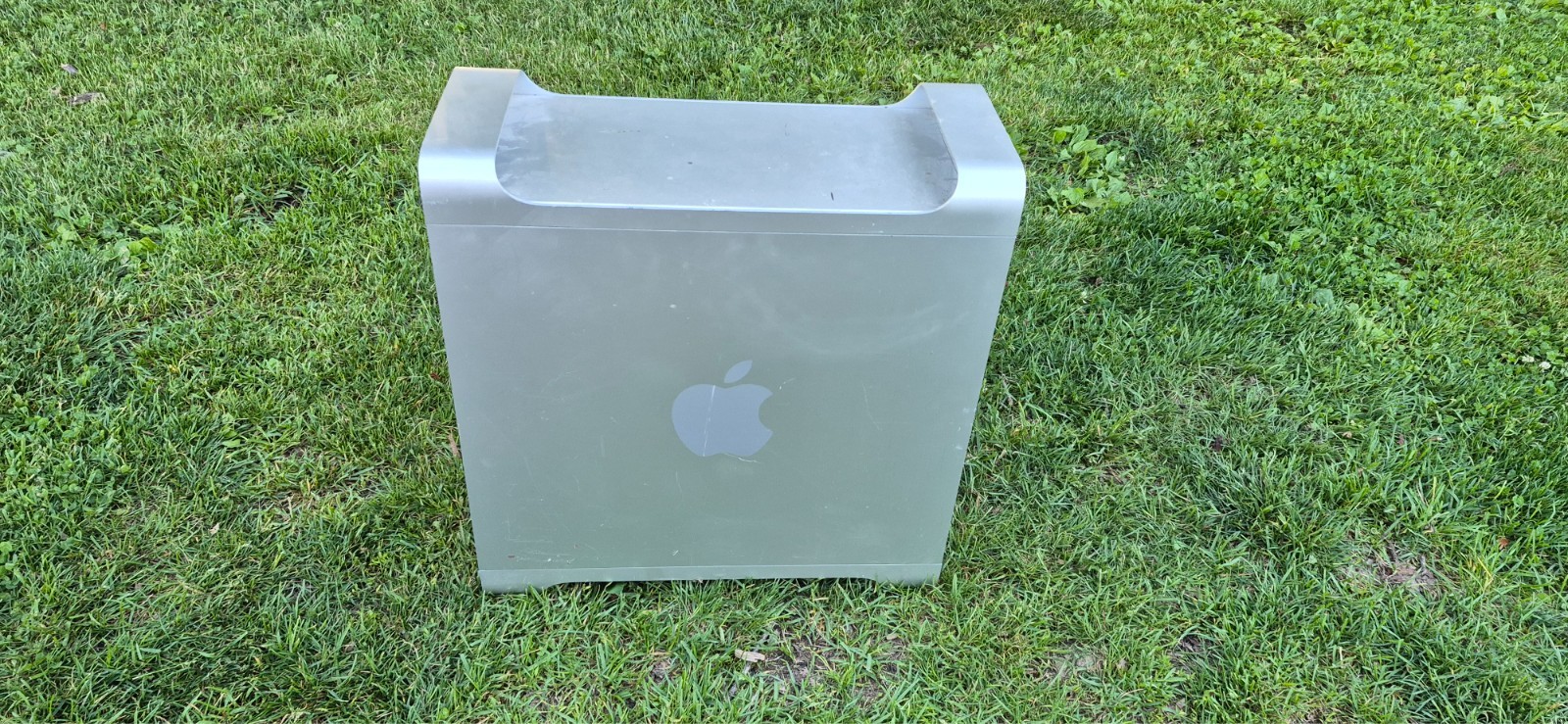 Apple Mac Pro case with some things inside