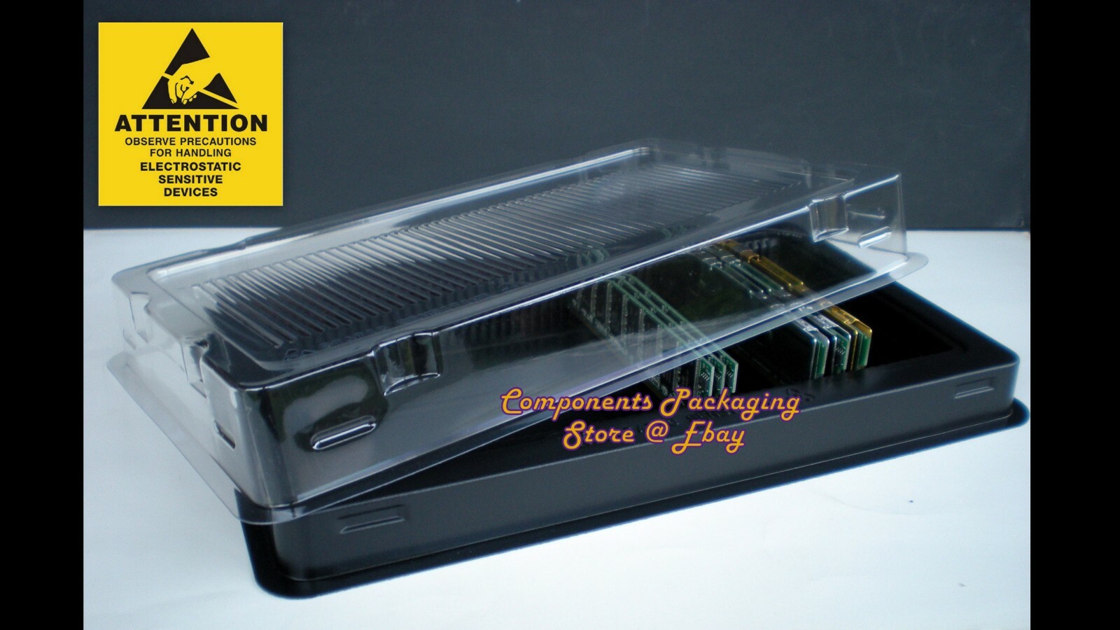 5 Trays for DDR4 DDR3 DDR2 RAM Memory Case PC Server DIMM Modules Fits 250 New