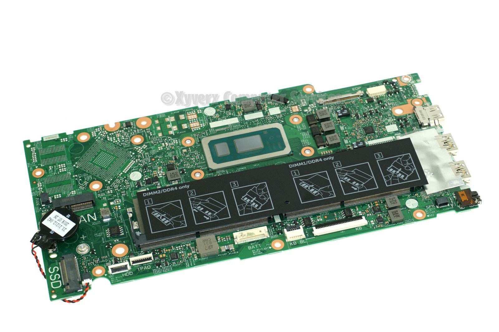 4K49R DELL MOTHERBOARD INTEL i3-8145U INSPIRON 14 5481 P93G (AD56)*