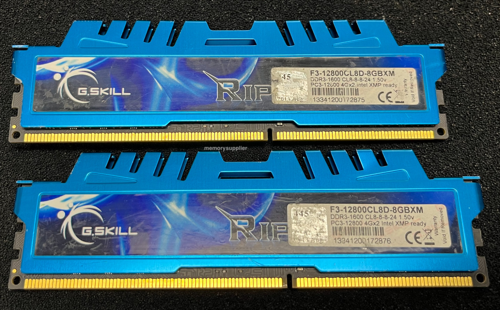 F3-12800CL8D-8GBXM G Skill RipJaws X Series 8GB Kit (2x4GB) PC3-12800 DDR3 Dimm