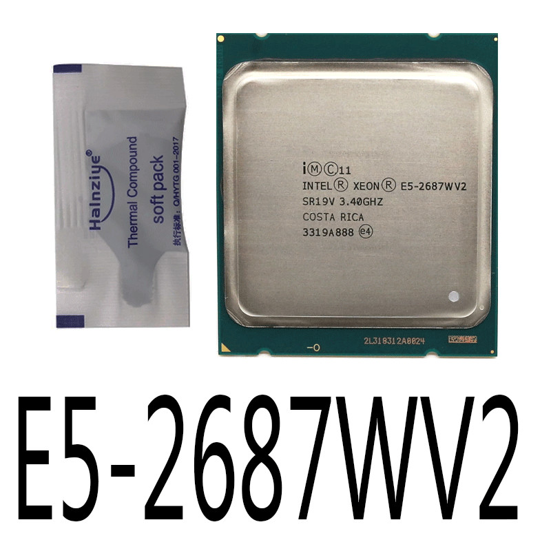 E5-2687W intel Xeon V2 E5-2690 E5-2690 V2 E5-2695 V2 CPU Processor Used