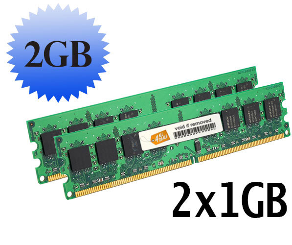 Hynix 2GB 2x1GB pc2-5300 240pin DDR2 667 Desktop Memory pc5300 RAM 240-pin DIMM