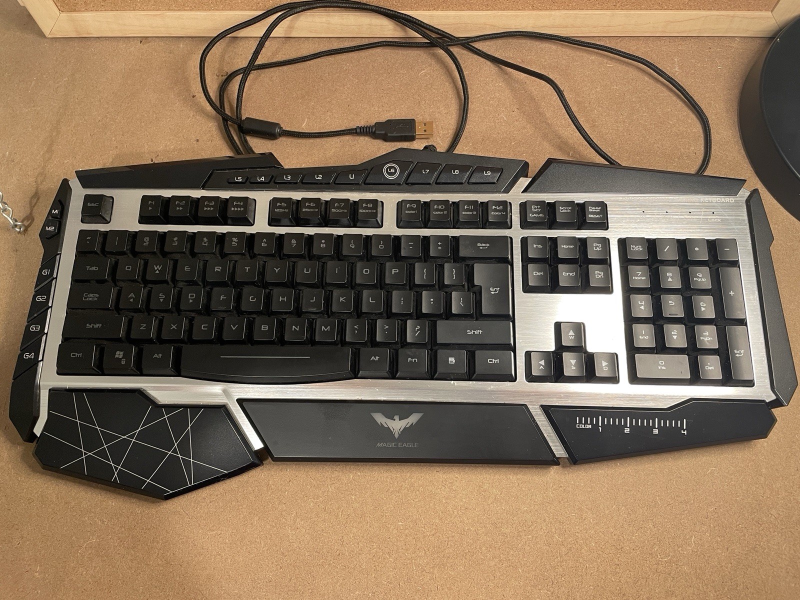 Magic Eagle Gaming Keyboard – Havic Software Available Online For Assigning Keys