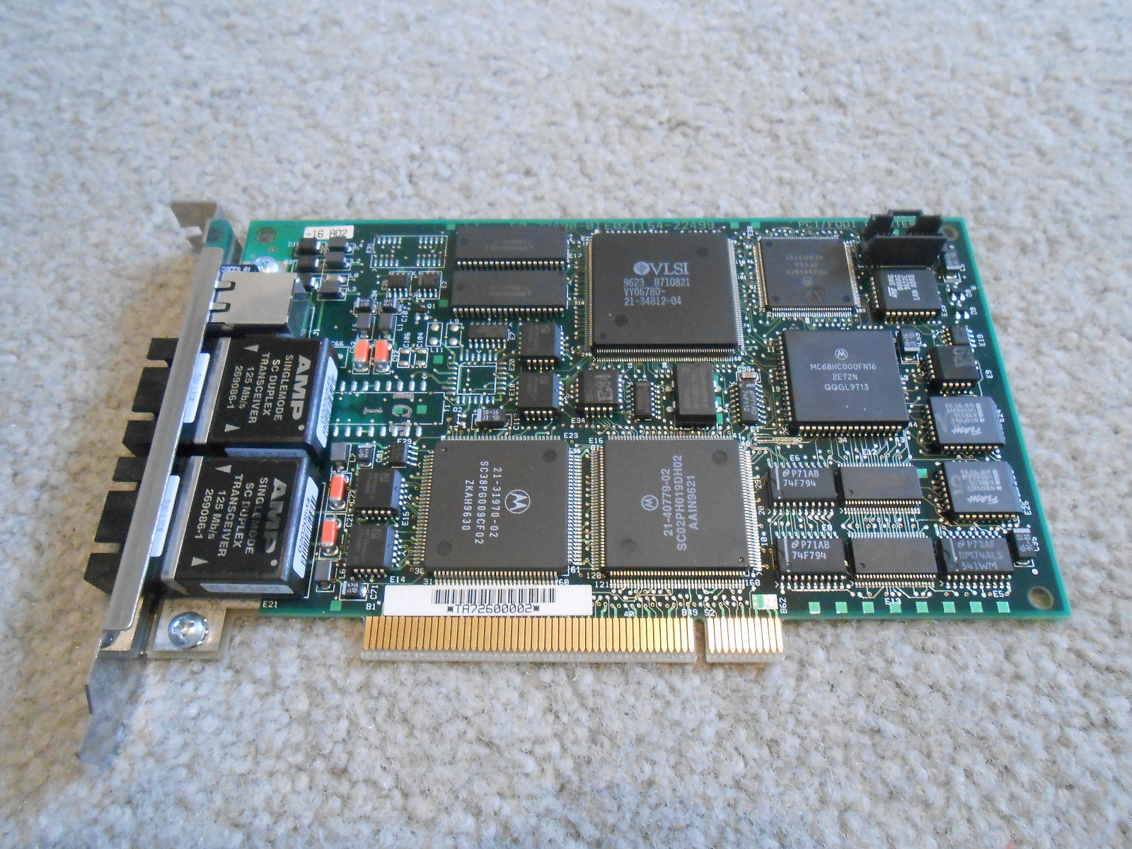 DEFPA-WB FDDI/PCI DAS/SM DUAL ENDED SINGLE ETHERNET PORT***