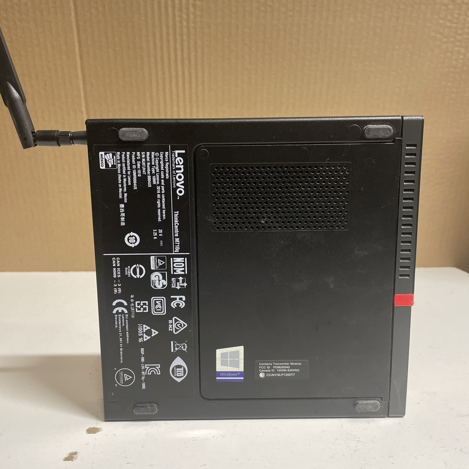 QTY 1 – Lenovo ThinkCentre M710q Tiny Mini PC | Core i5-7500T 2.70GHz | 8GB DDR4