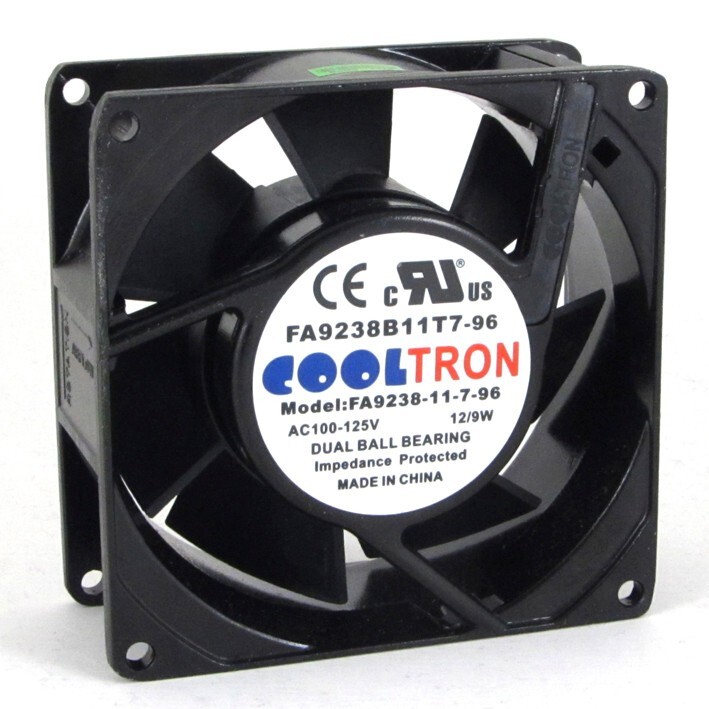 115V AC Cooltron Axial Fan 92mm x 38mm High Speed
