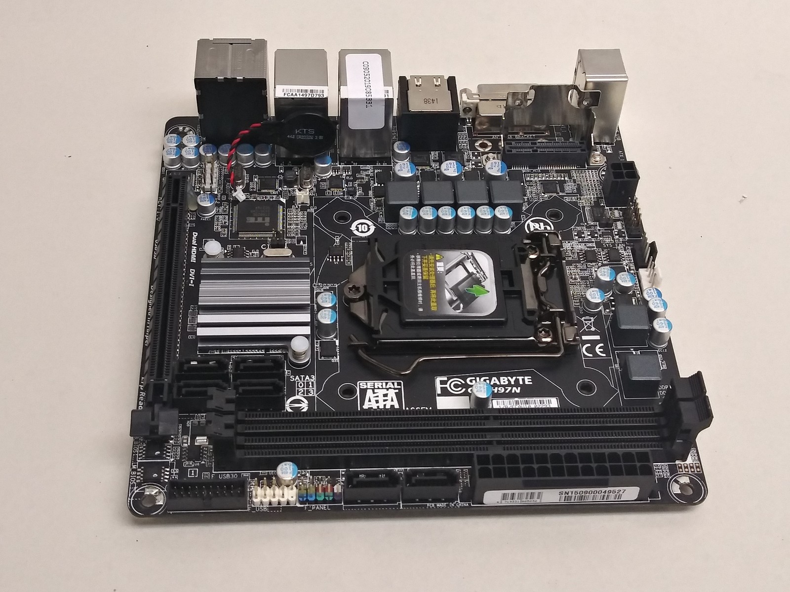 Gigabyte GA-H97N LGA 1150 DDR3 SDRAM Desktop Motherboard