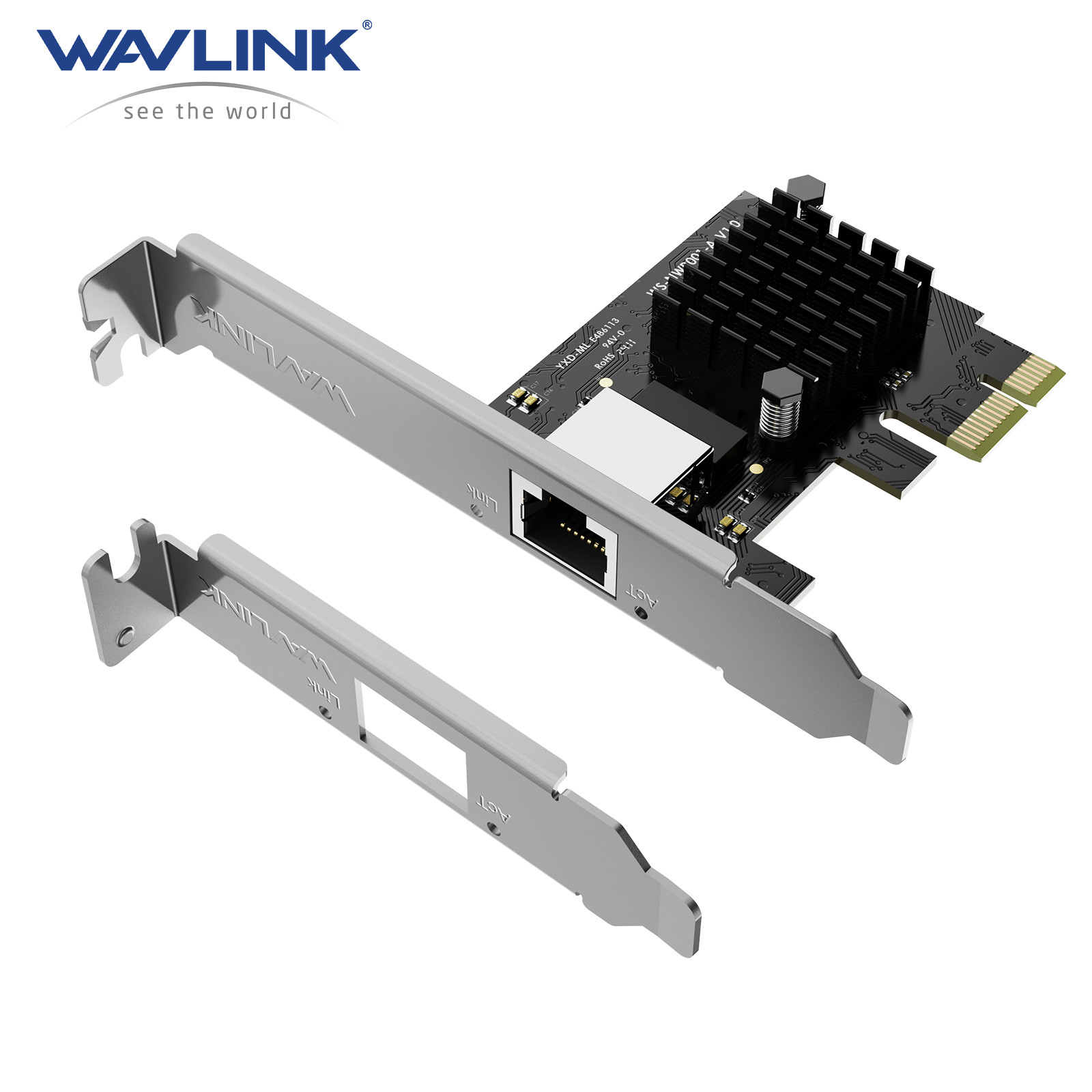 1/2.5/5G Base-T PCIe Network Card 1000/2500/5000Mbps PCI Ethernet Adapter