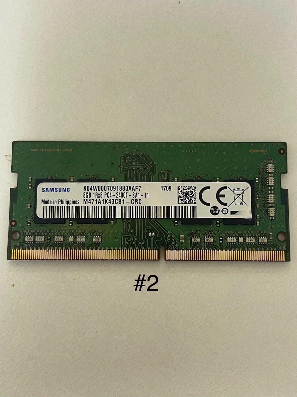 Samsung 8GB DDR3 1600MHz Laptop RAM