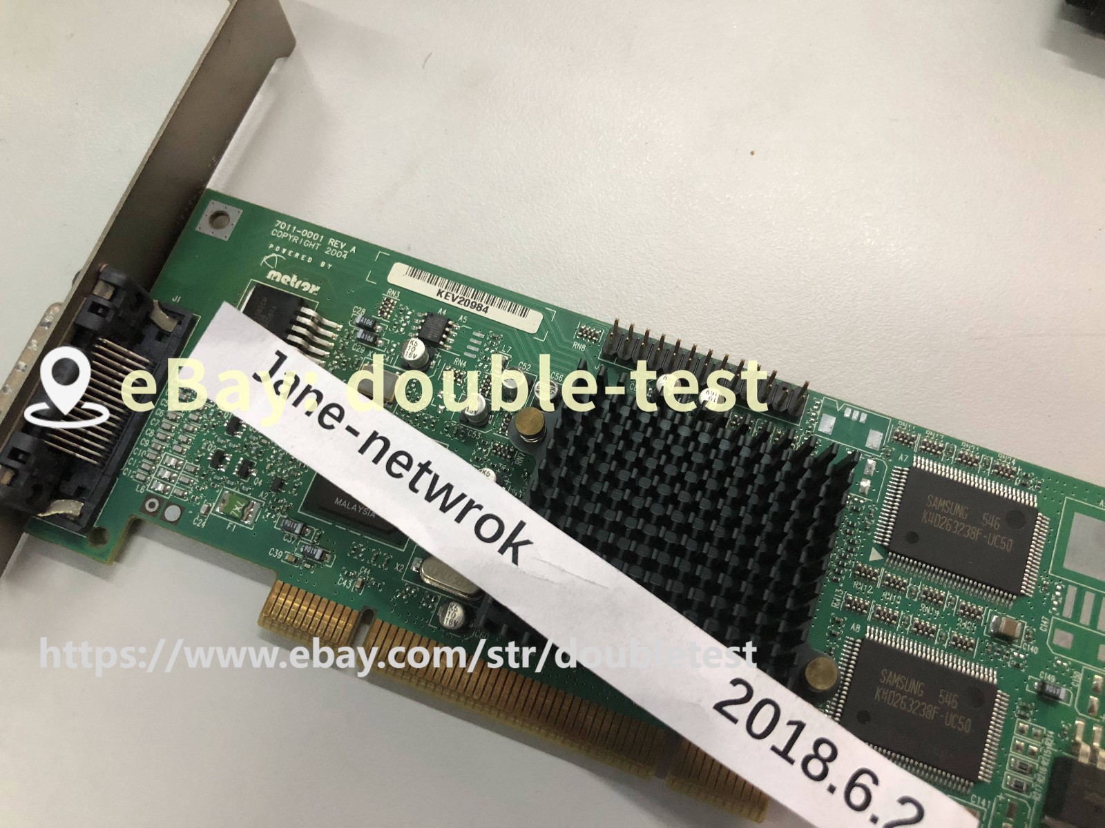 100% test 7011-0001 REV A (by Fedex or UPS 30days Warranty)