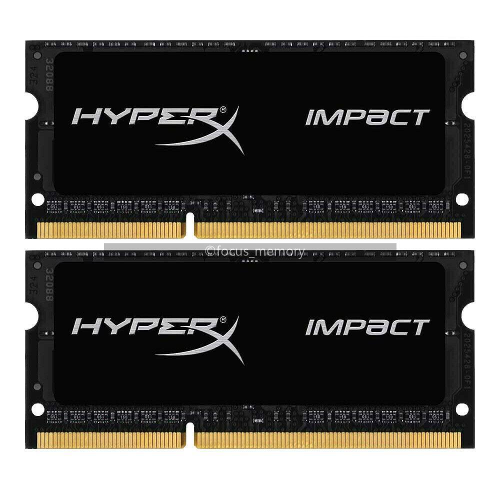 HyperX 8 GB 2x8GB 16 GB DDR3L/DDR3 1333/1600/1866 MHz 2Rx8 SO-DIMM Laptop Memory