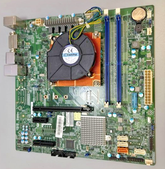 SuperMicro Server Motherboard 1151 DDR4 MBD X11SSQ-L-DE05B w Intel G4600 3.6GHz