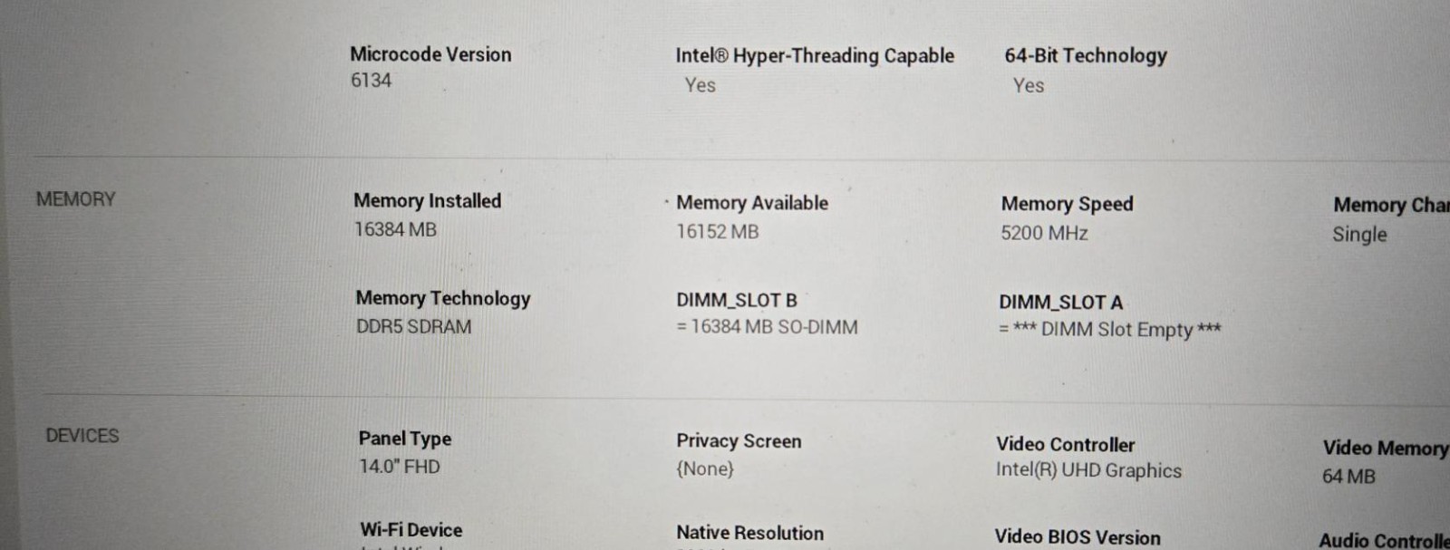 SK Hynix 32GB Kit (2x16GB) DDR5 5600MHz SODIMM Laptop RAM PC5-44800