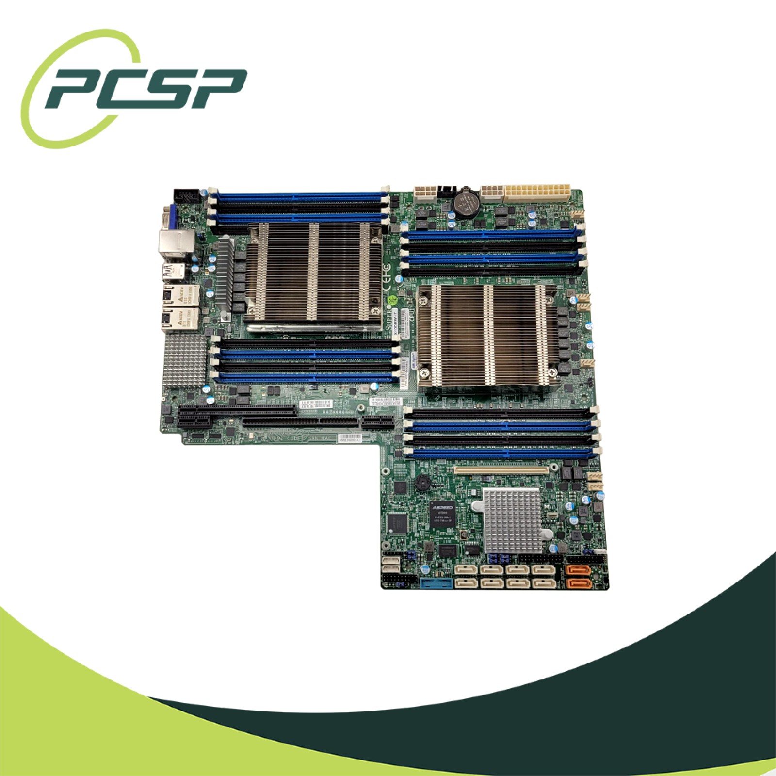 Supermicro X10DRW-iT Motherboard Dual Intel LGA 2011-3 DDR4 w/ heatsinks