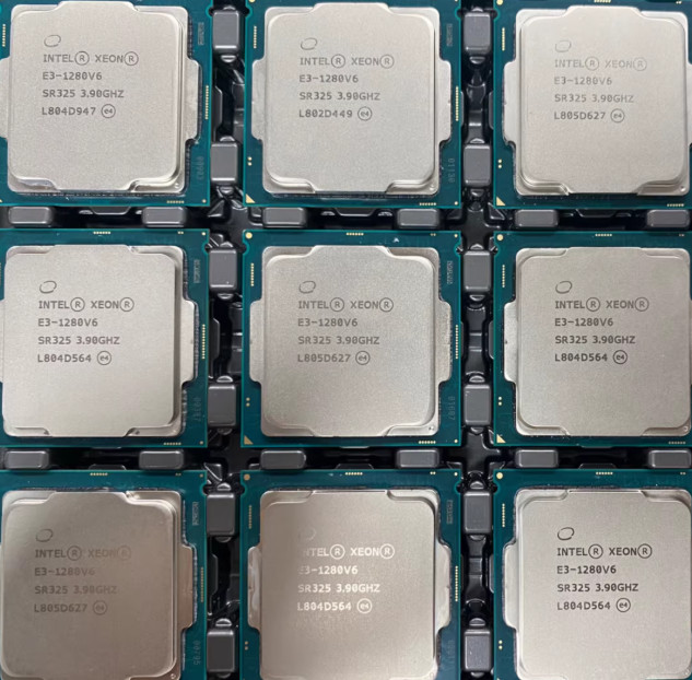 E3-1280 V6 Intel Xeon 3.90GHz 4-Core 8MB LGA1151 SR325 72W Desktop CPU Processor