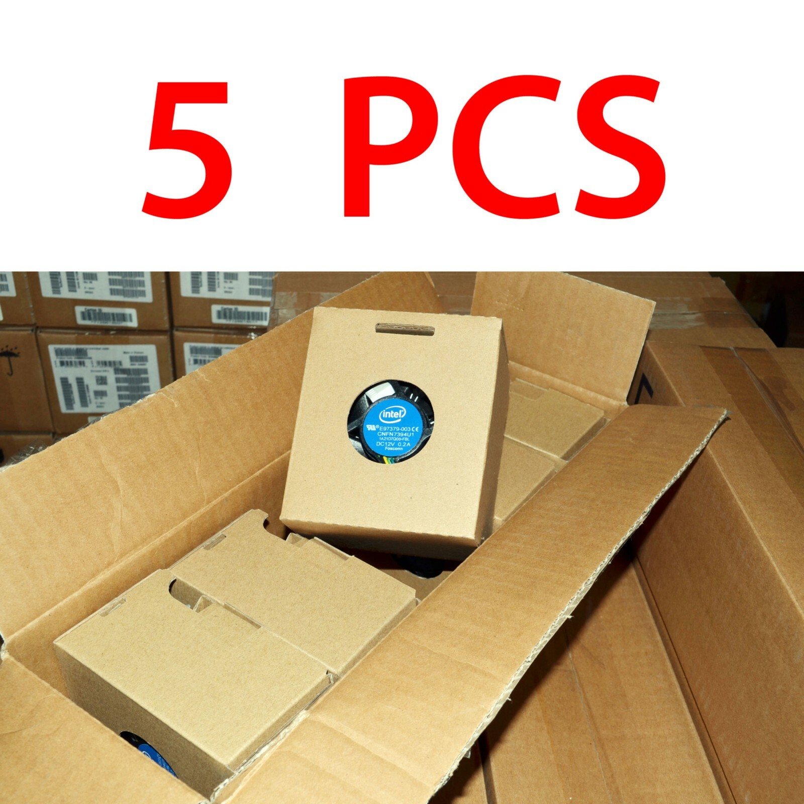 5PCS Intel E97379 Core i3 i5 i7 Socket LGA 1150 1155 1156 NEW CPU FAN HEATSINK