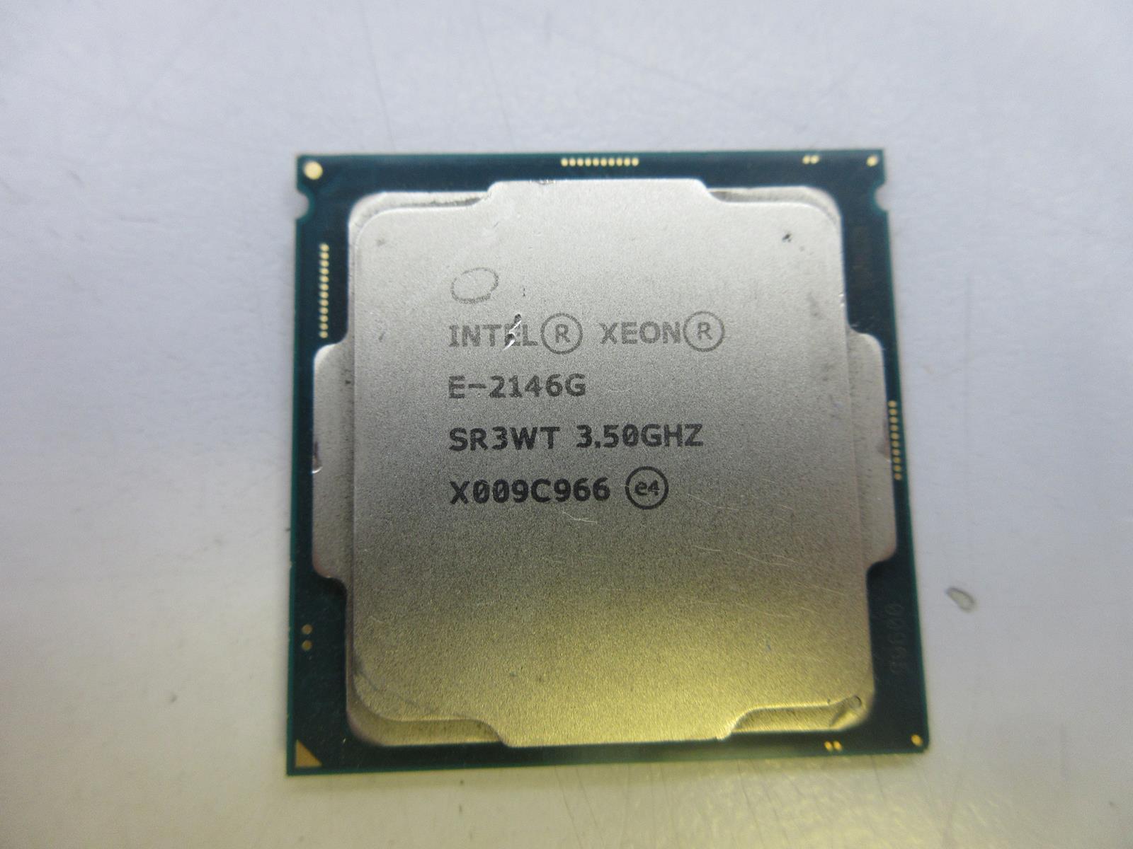 INTEL CPU Processor Xeon E-2146G 3.50 GHz LGA 1151 | SR3WT