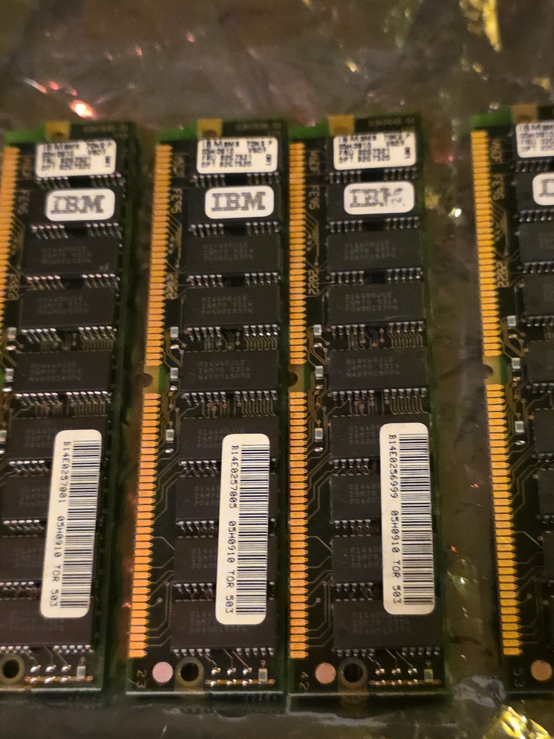 2x 8MB 2Mx40 ECC 72-pin 60ns FPM Parity SIMM Memory 16MB PC RAM Parity IBM #92