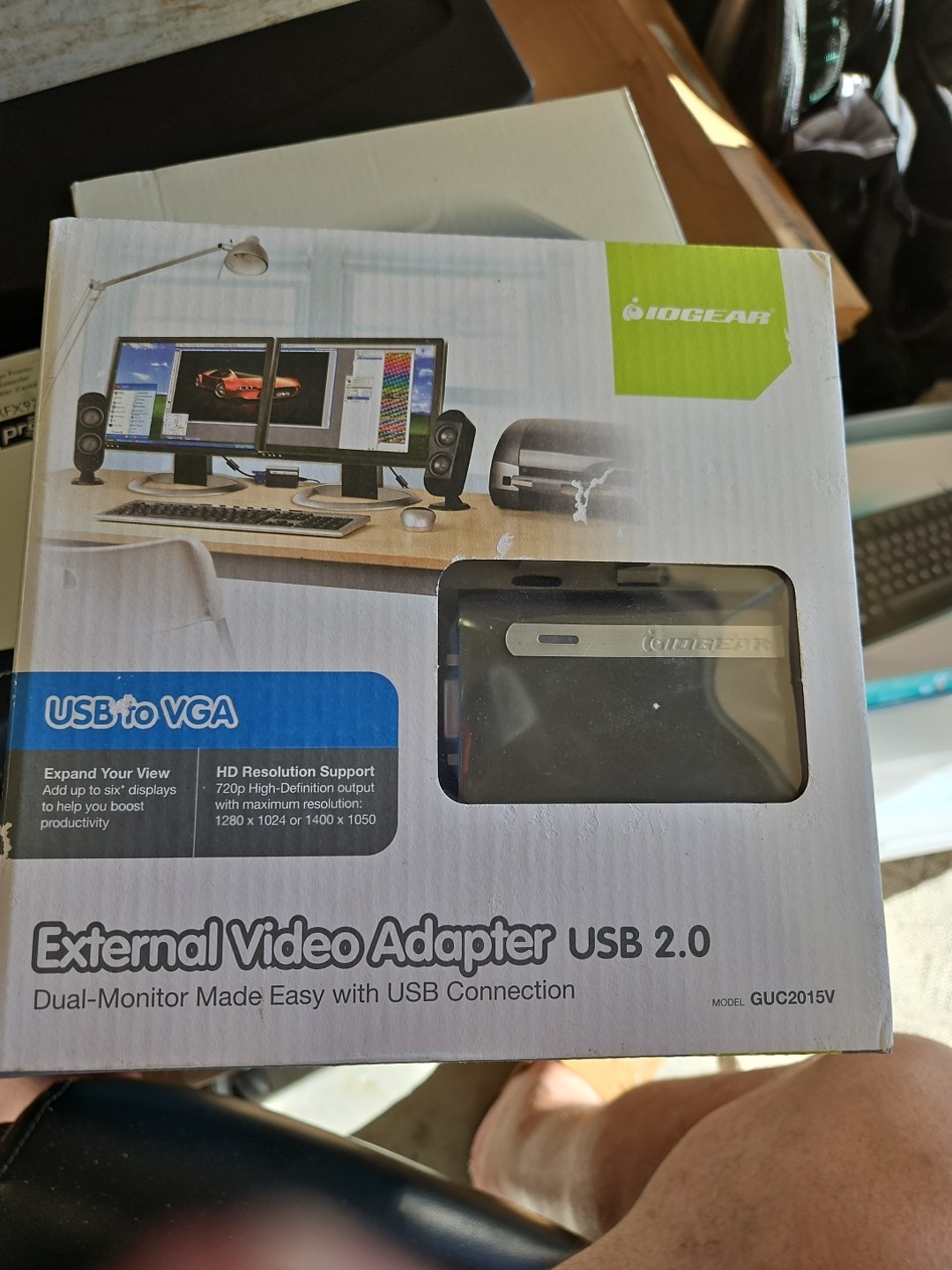 IOGEAR USB 2.0 External VGA Video Card GUC2015V