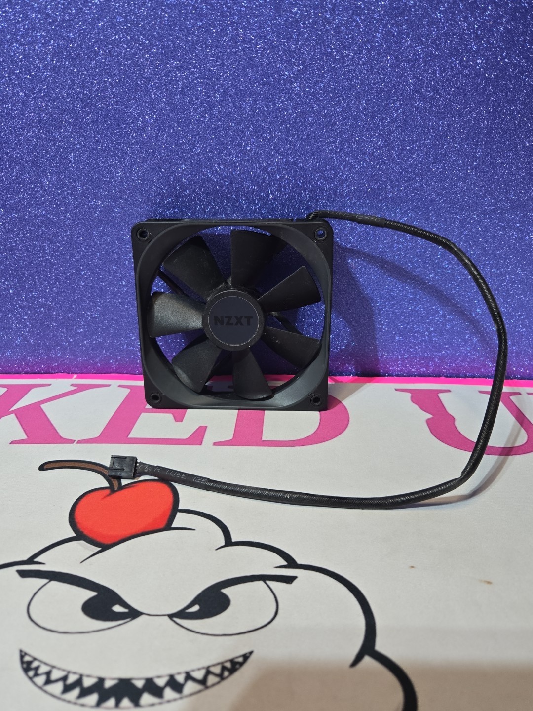 NZXT F120 Fluid Dynamic Bearing Core Fan 120mm Black RF-AP120-FP