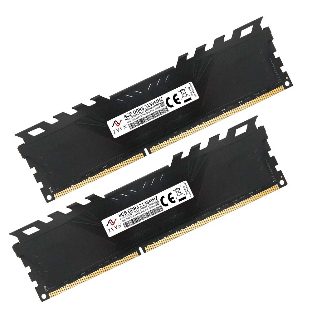 32GB 4x 8GB DDR3 2133MHz OC PC3-17000 240Pin DIMM Desktop Memory RAM ZVVN Black