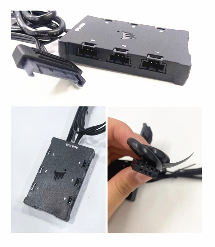 New Corsair iCUE Lighting Node CORE Digital Fan RGB Lighting Controller