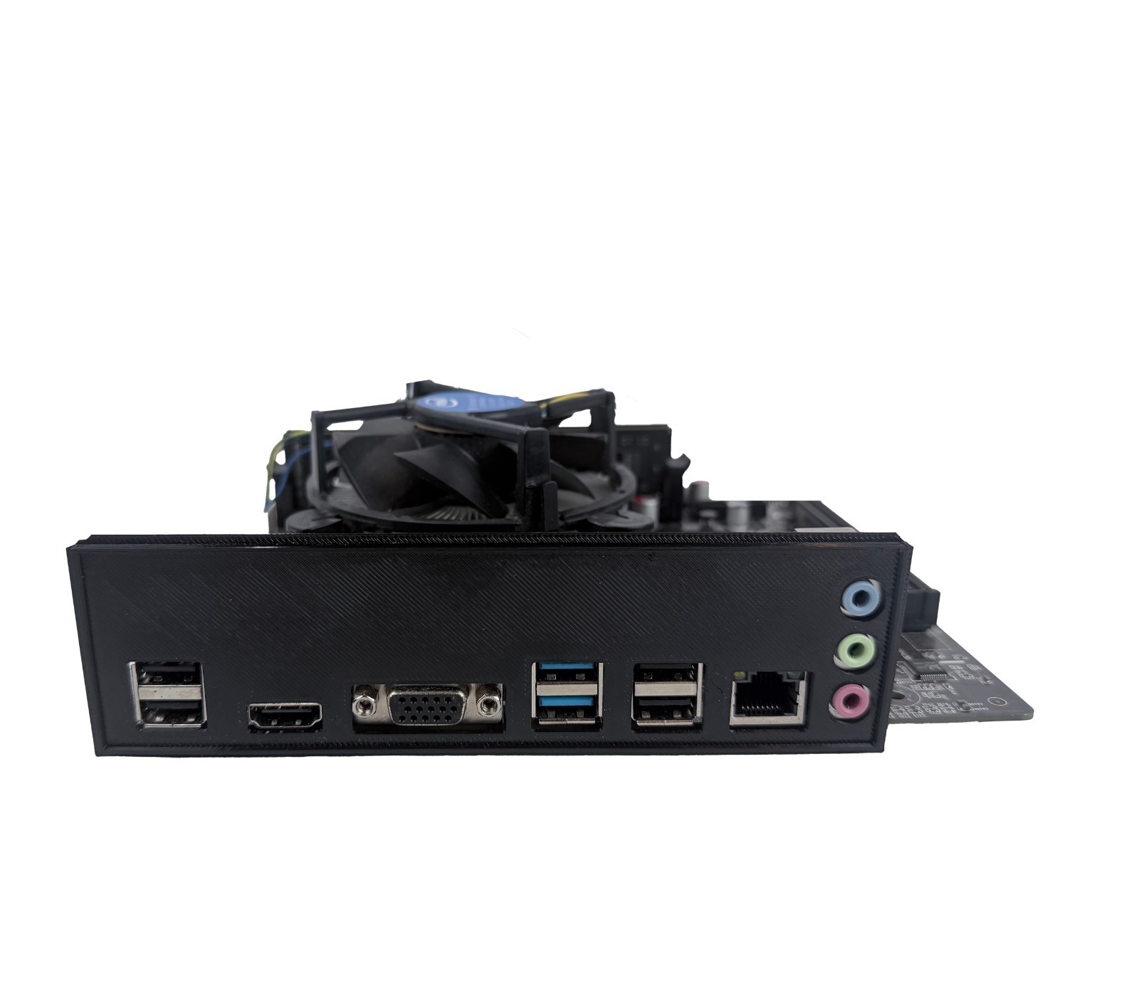 X7-V124A LGA 1155 Motherboard I/O Shield – 3D Printed Rear Backplate