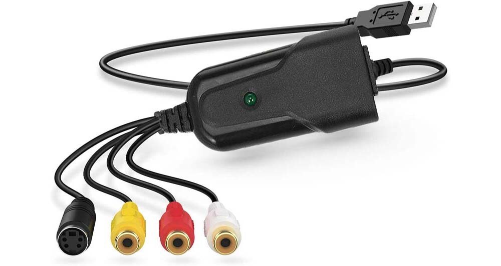 100% Plug-N-Player USB Video Audio Recorder Adapter For Win10 Win8/8.1 Win7 XP
