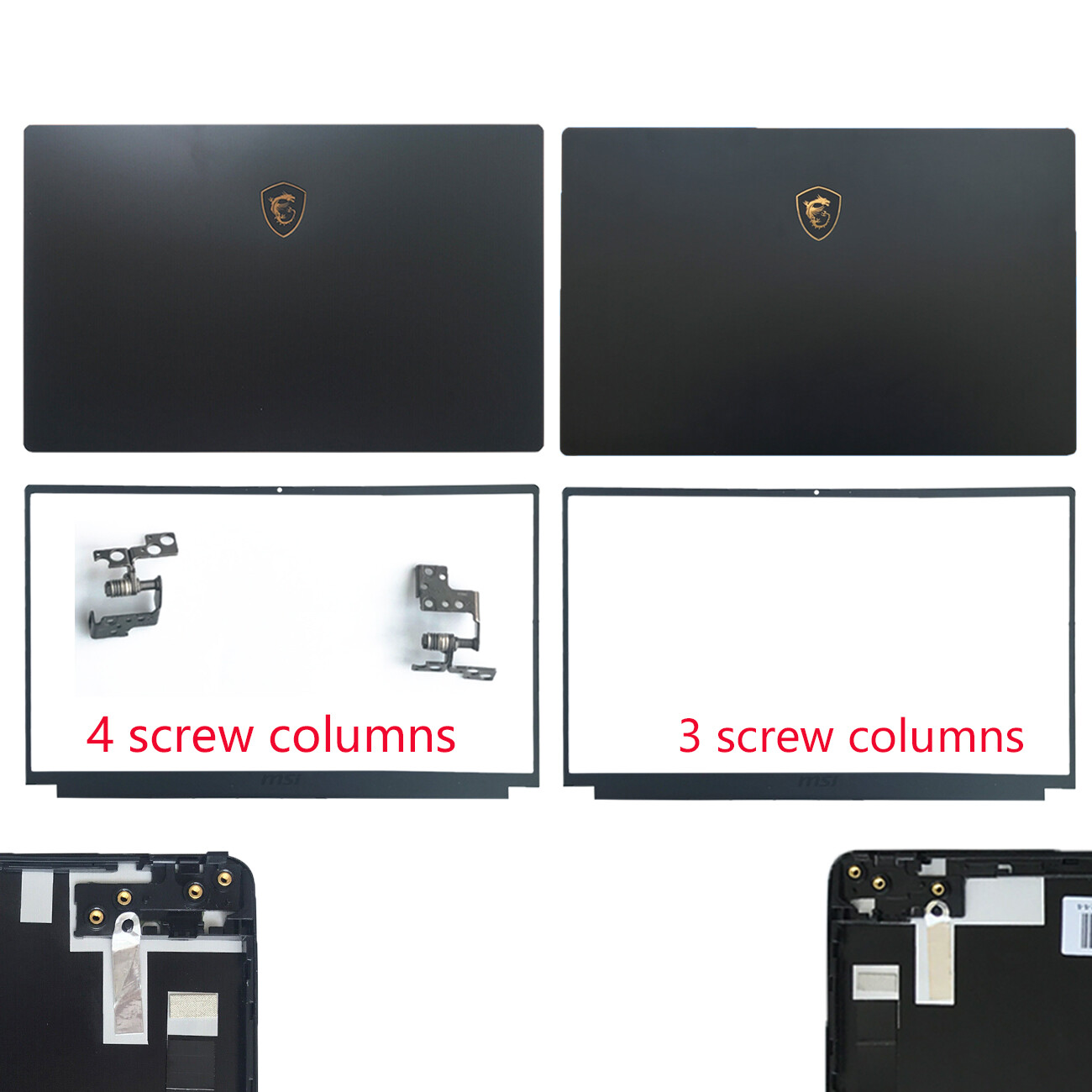 New LCD Lid Back Cover&Front Bezel For MSI GS75 STEALTH 9SF/9SE/9SD/9SG MS-17G1