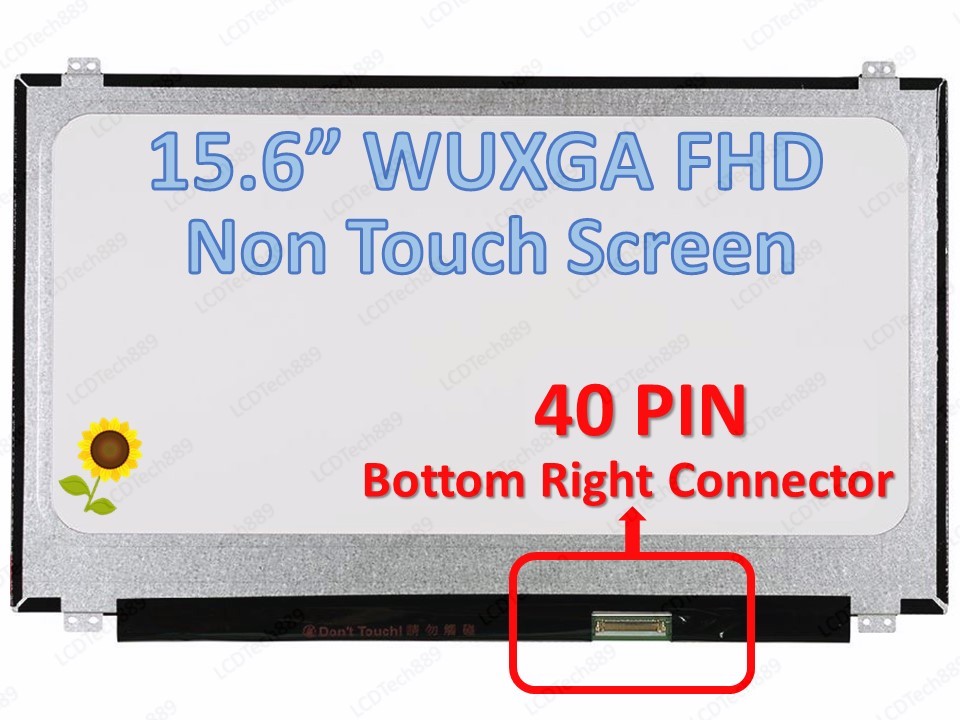 HP 720552-001 LAPTOP LED LCD Screen NON TOUCH 15.6 Full-HD Bottom Right