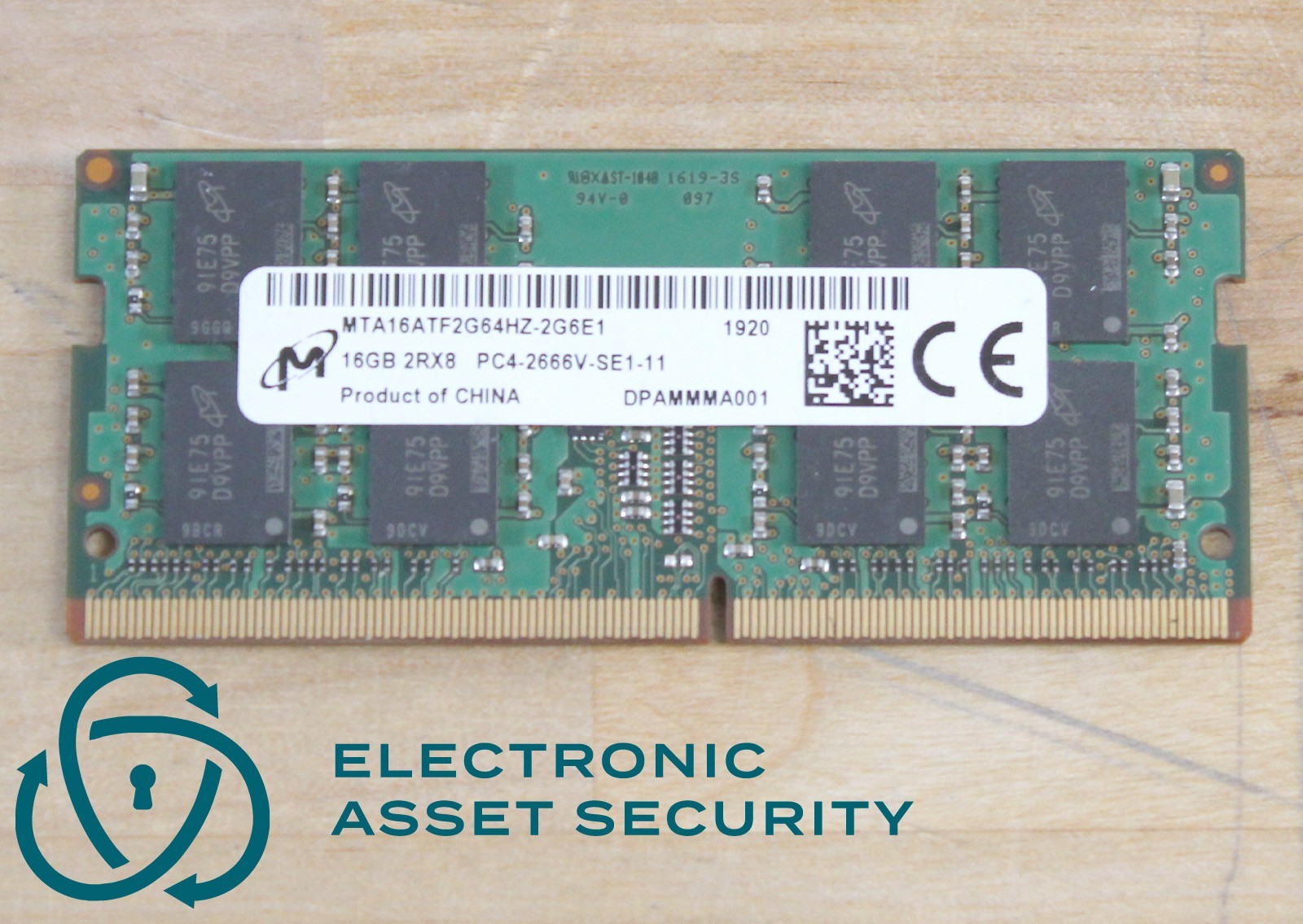 Micron 16GB 2Rx8 PC4-2666V-SE1-11