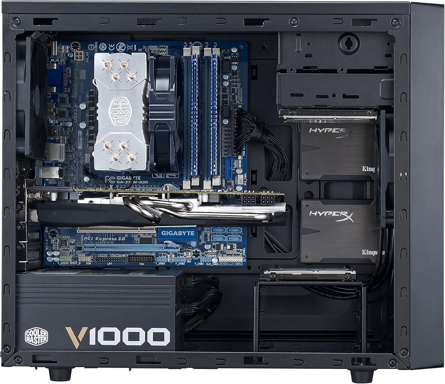 Cooler Master N200 Micro-ATX Mini Tower with Front Mesh Ventilation, USB 3.0