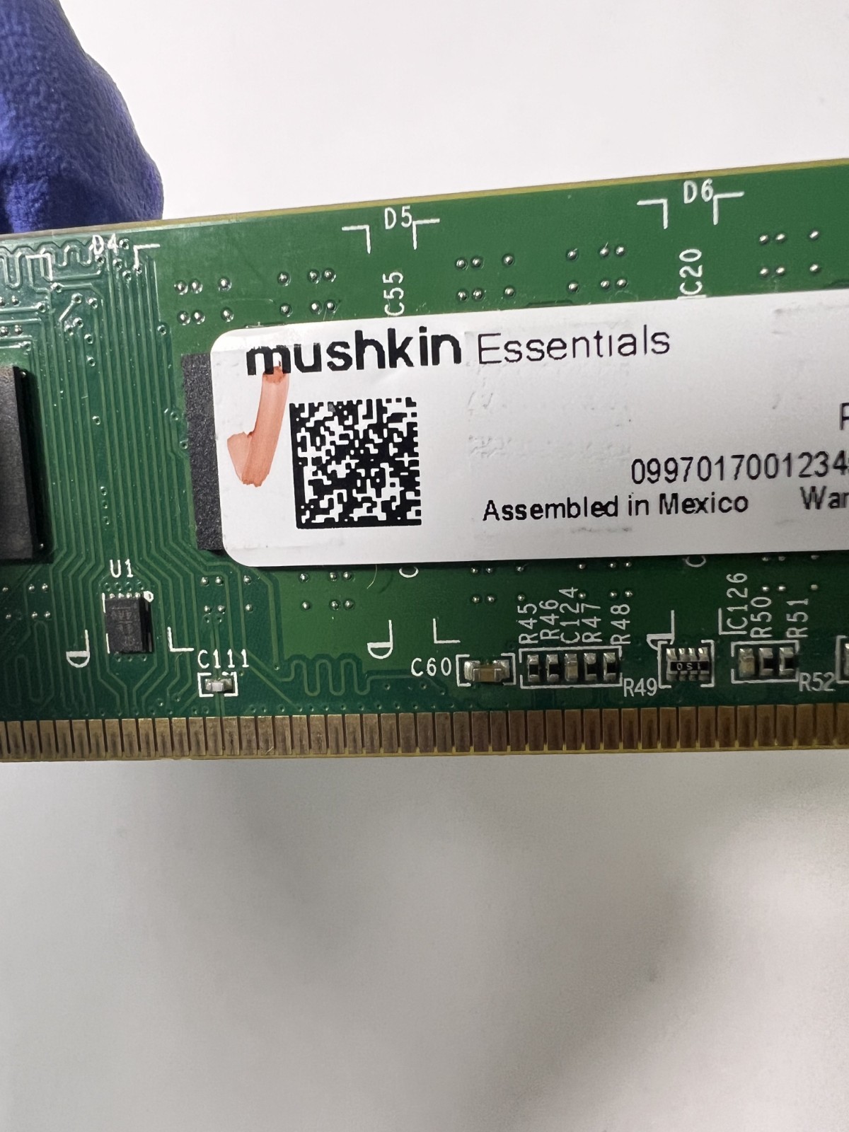 Mushkin Essentials 997017 DDR3 RAM 8 GB (1 x 8GB) – DDR3 PC3-10600 9-9-9-24 1.5V