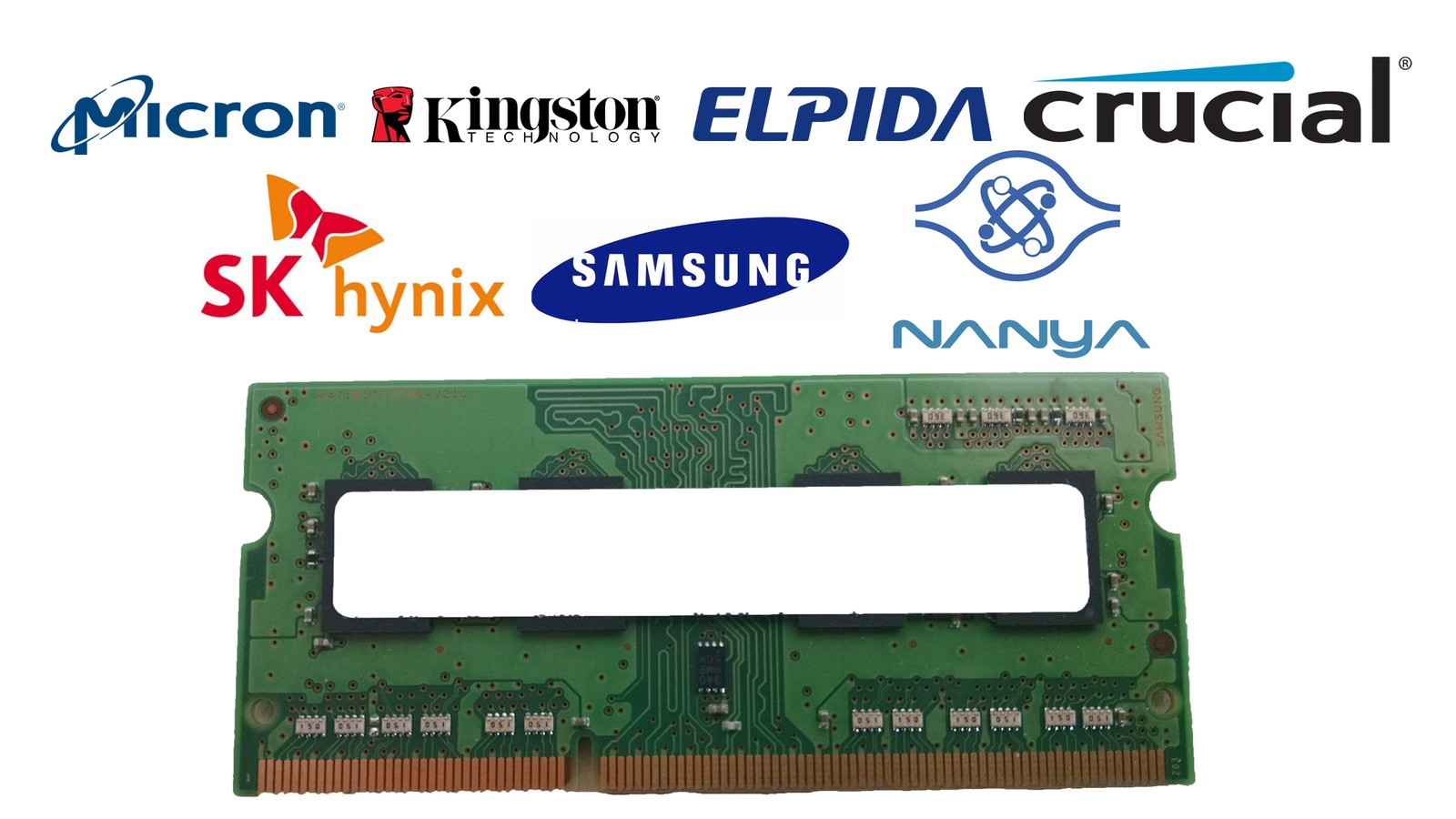 Major Brand 4 GB PC3L-12800 (DDR3-1600) 1Rx8 DDR3L Laptop Memory RAM