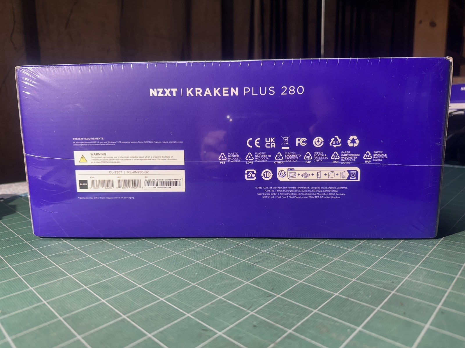Kraken Plus 280 CPU Liquid cooler system – new in box