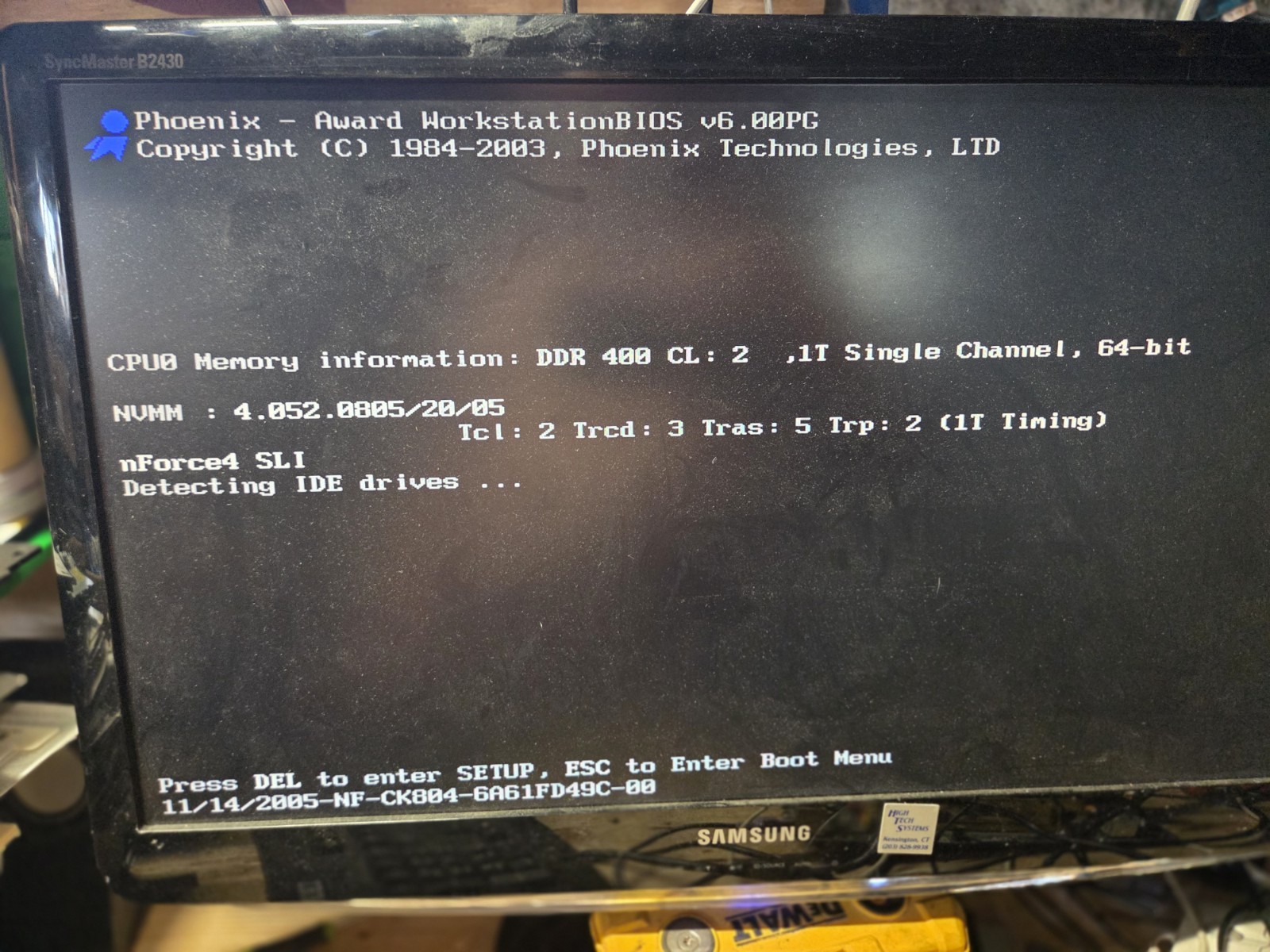 DFI Lanparty NF4 SLI-D Full ATX Socket 939 Tested & Working