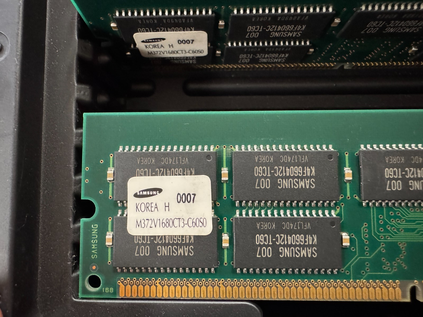 SAMSUNG VINTAGE 128MB FPM DRAM ECC Buffered M0372V168CT3-C60SO for SUN 501-2654
