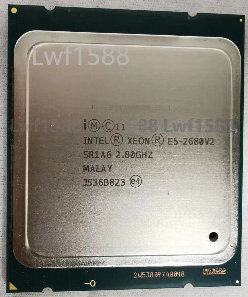 Intel Xeon E5-2680V2 E5-2680V2 2.8GHz 10-core 25MB LGA2011 CPU processor 2680v2