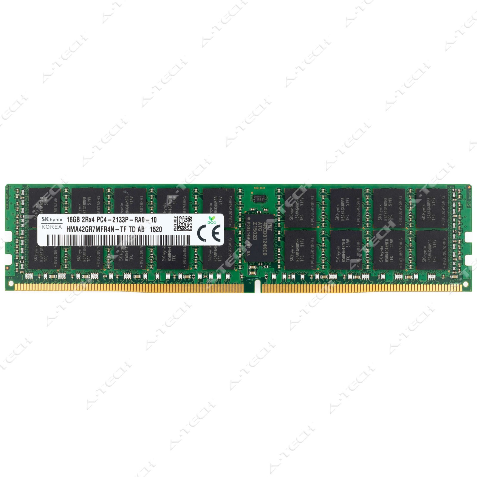 Hynix 16GB DDR4-2133 PC4-17000 2Rx4 ECC RDIMM Server Memory RAM HMA42GR7MFR4N-TF