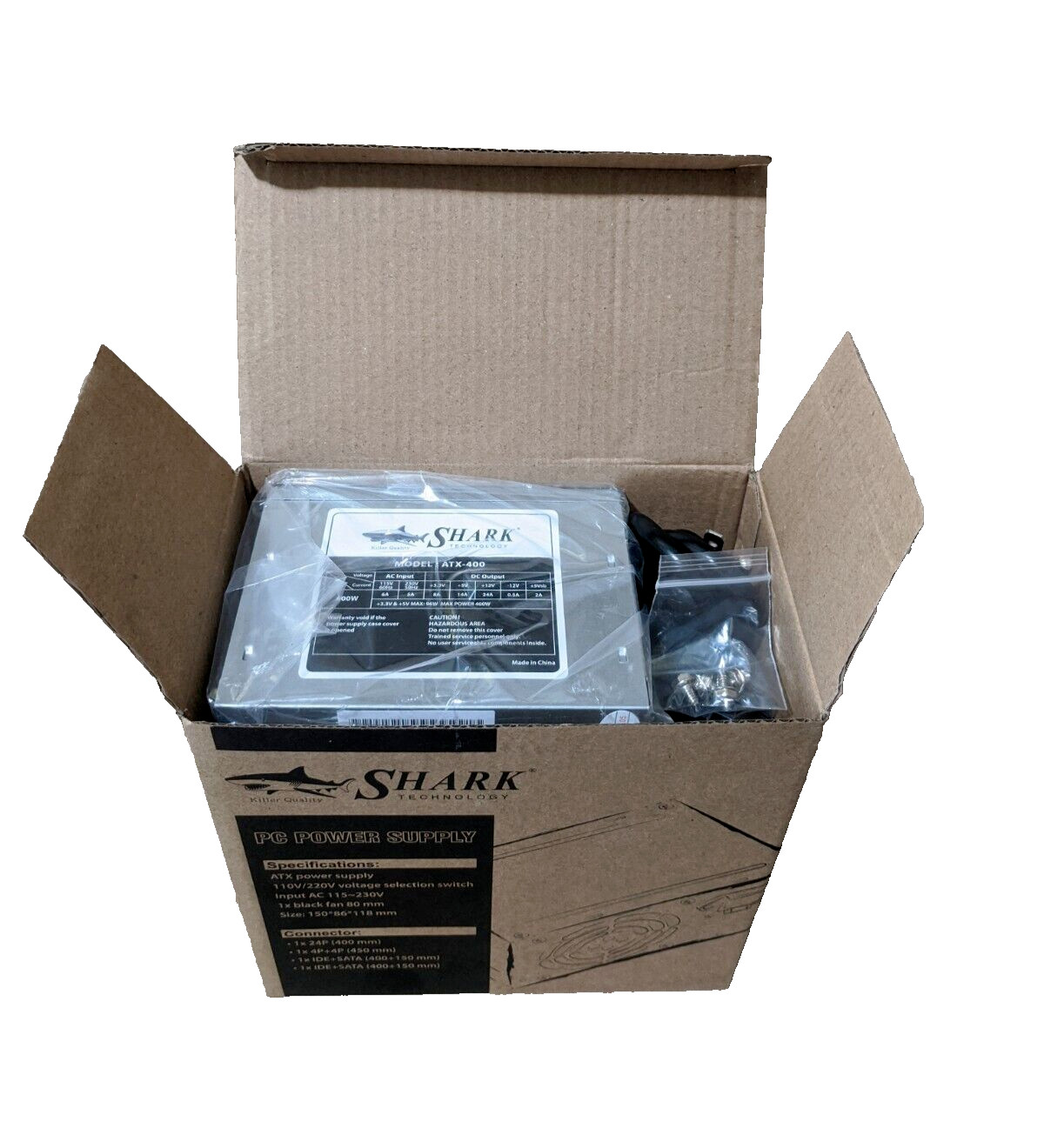 10-Pack: New 400W Standard PC Tower Compact ATX P4 4+4 CPU 12V/ PS3 Power Supply