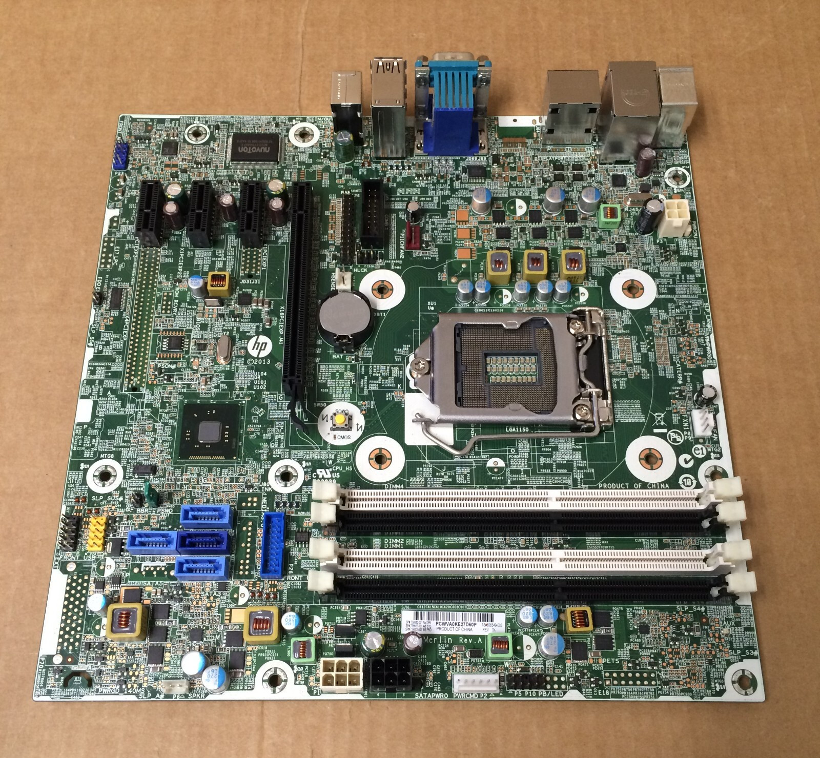 HP 739682-001 696549-002 LGA1150 DDR3 Intel HD Graphics Motherboard