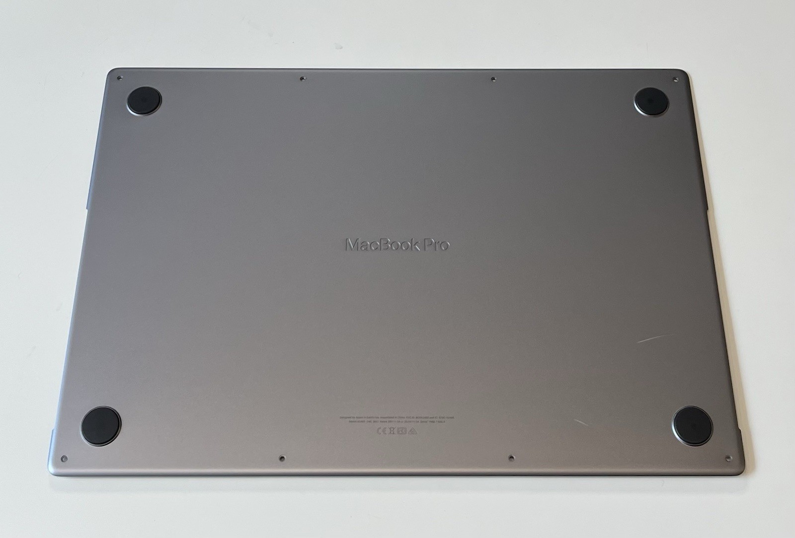 Apple MacBook Pro A2485 16″ 2021 Bottom Case Space Gray 923-06750 OEM Grade B