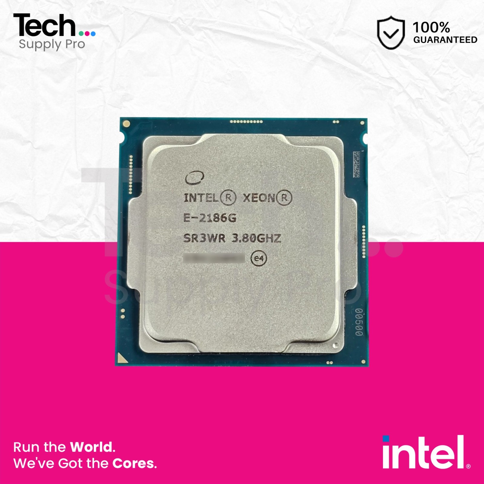 SR3WR Intel Xeon E-2186G 6-Core 3.80GHz 12MB 95W FCLGA1151 8GT/s Processor