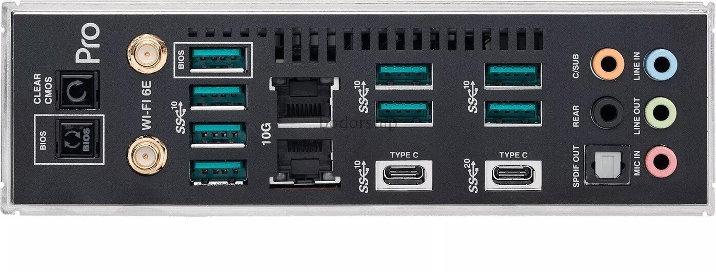 ASUS PRO WS WRX80E-SAGE SE WIFI II sWRX8 AMD WRX80 DDR4 EATX EBB Motherboard