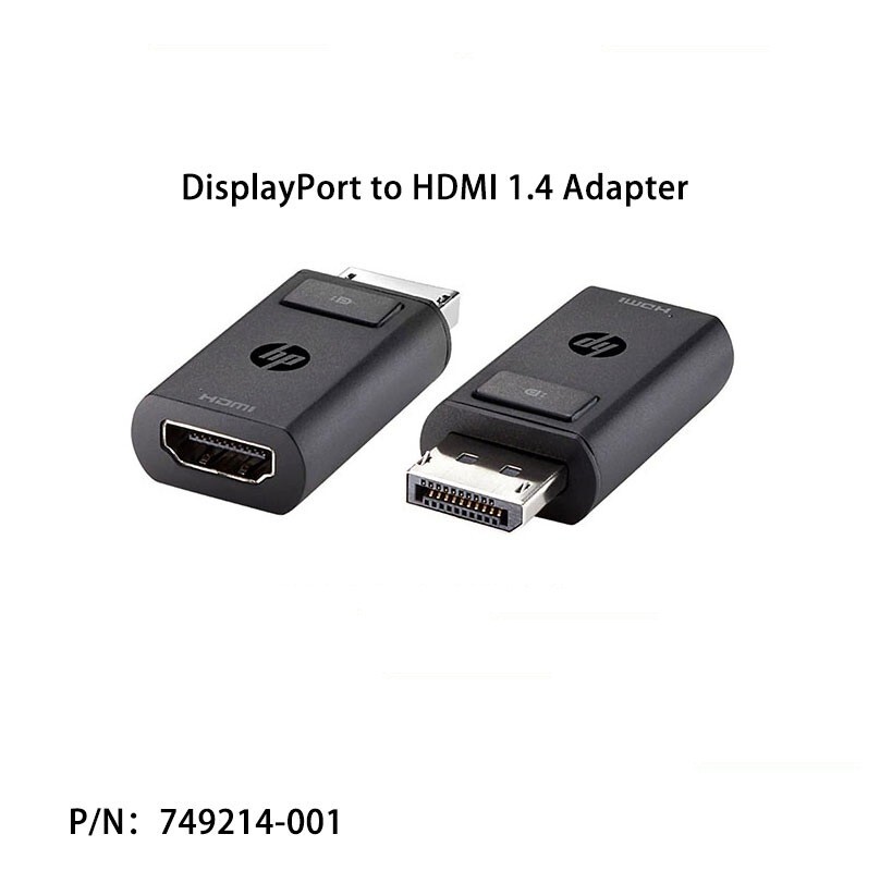 New For HP DisplayPort DP to HDMI 1.4 Adapter 749214-001 749288-001
