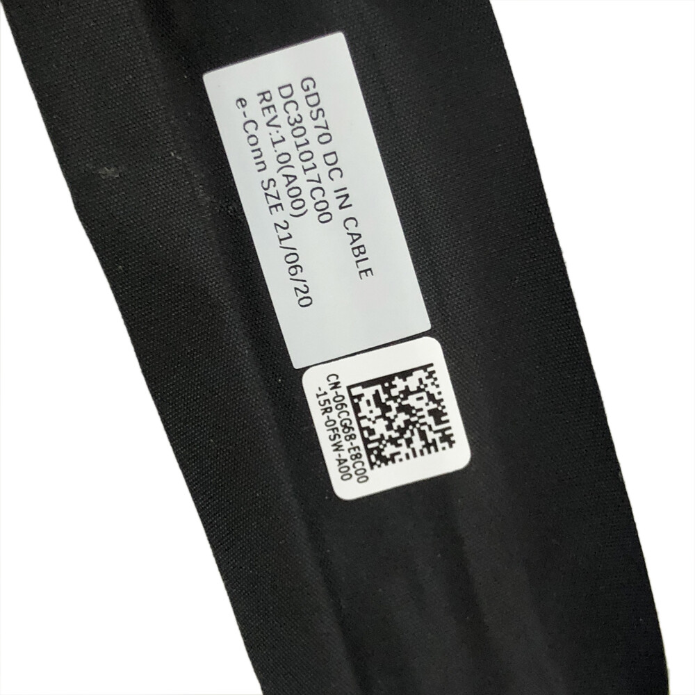 DC-IN Power Jack Cable Socket for Dell ALIENWARE X17 R1 R2 06CG68 DC301017C00 US