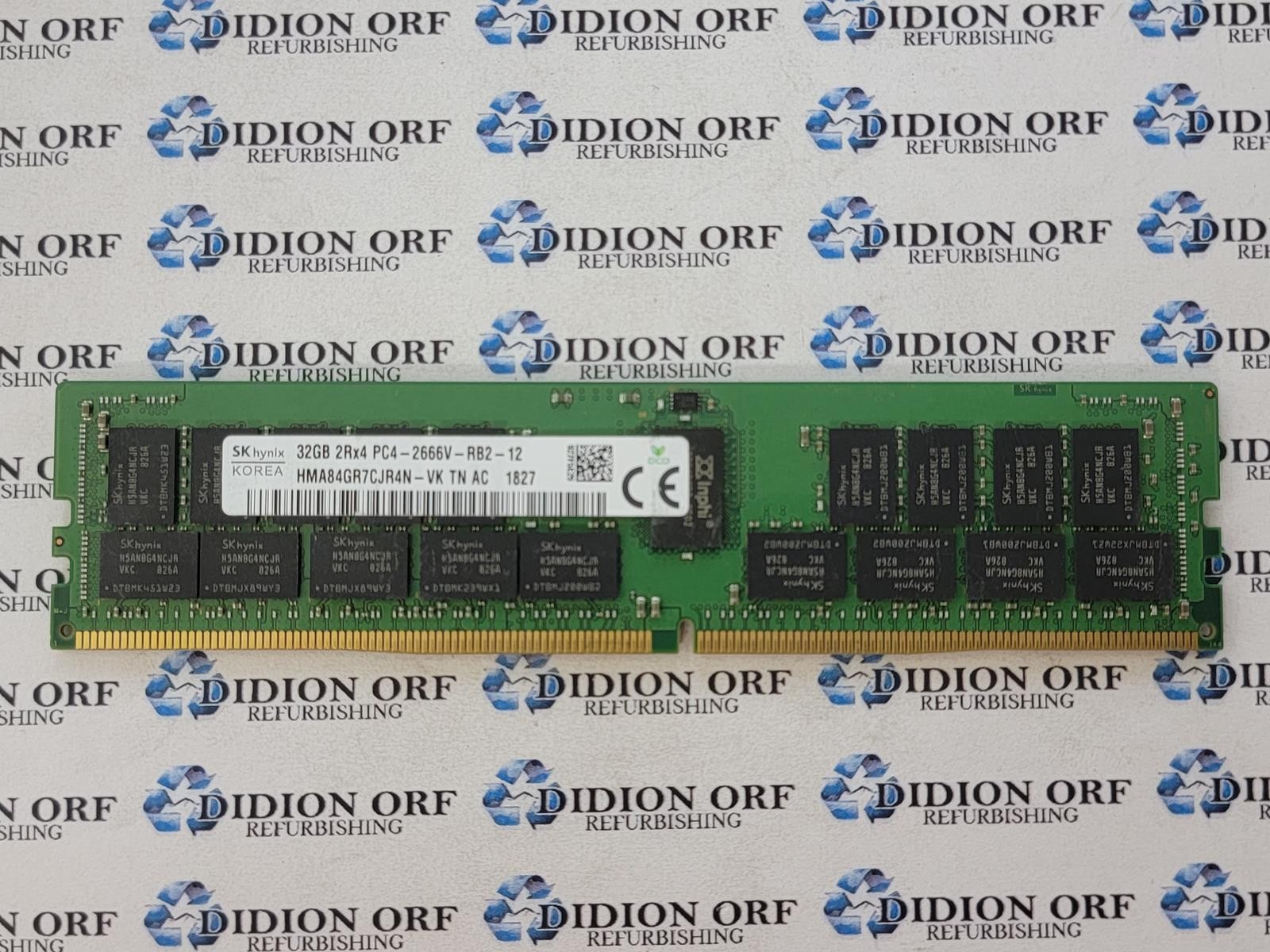 SK HYNIX 32 GB DDR4 REG SERVER RAM PC4-2666V HMA84GR7CJR4N-VK, SKU 6156