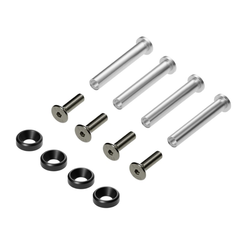 Universal Computer Cooling Fan Screws Reinforced Threads For Frequent